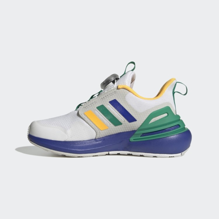 Tênis Branco Adidas Rapidasport Bounce Boá Com Fechamento
