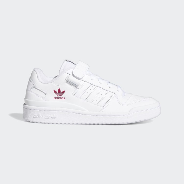 Sapato Baixo Adidas Forum Rosa Choque