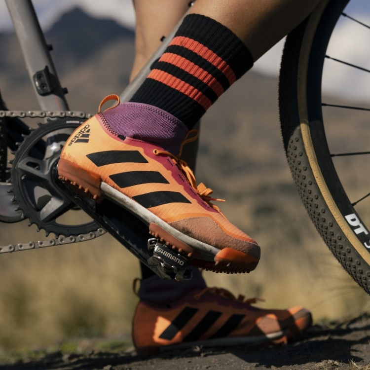 Tênis Beam Orange The Gravel Para Ciclismo Adidas
