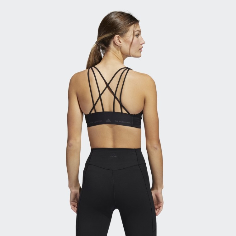 Sutiã De Suporte Médio Coreflow Adidas Preto