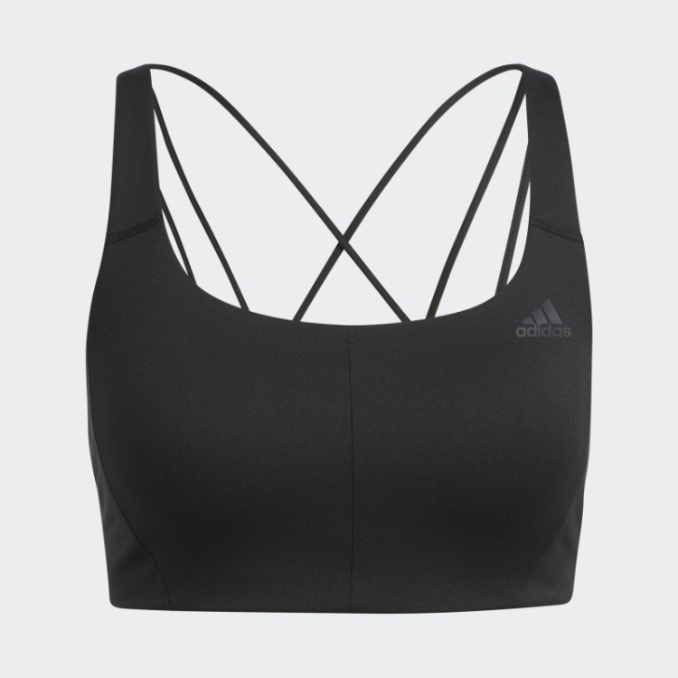 Sutiã De Suporte Médio Coreflow Adidas Preto