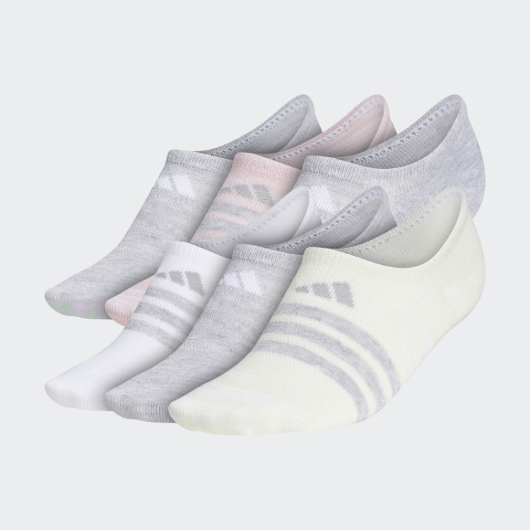 Meias Verdes Claras Adidas Superlite Super-no-show 6 Pares