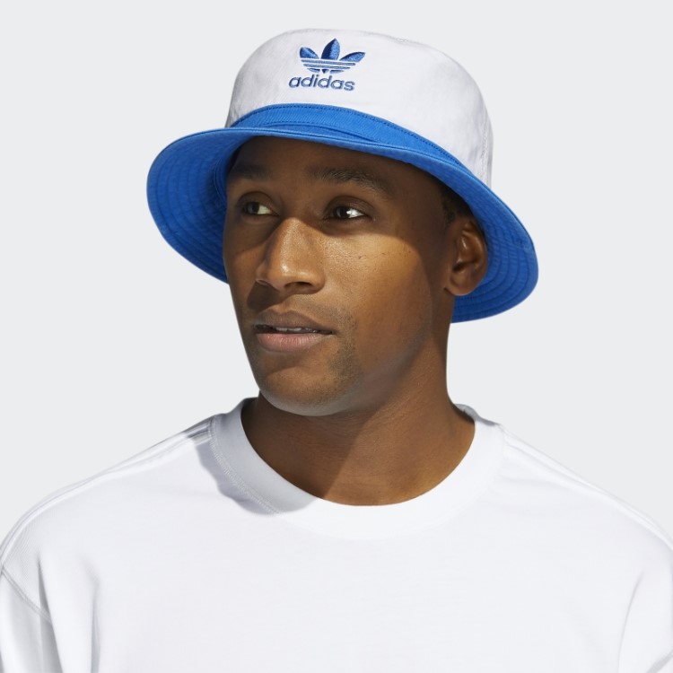 Chapéu Balde Lavado Branco Adidas