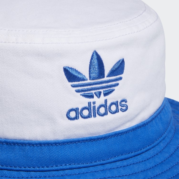 Chapéu Balde Lavado Branco Adidas