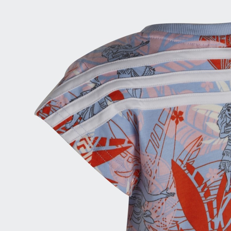 Conjunto De Camiseta Rosa Adidas X Disney Moana