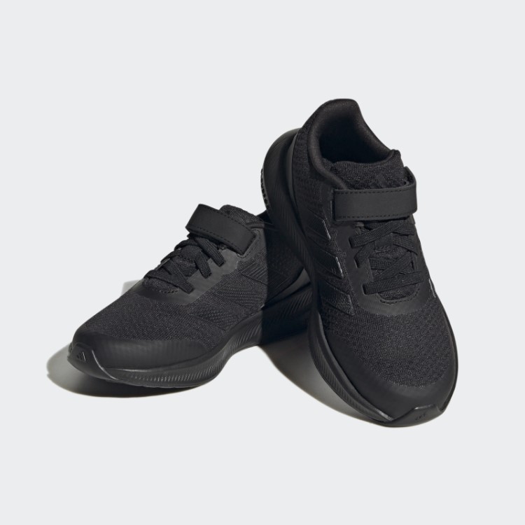 Runfalcon 3.0 Sapato De Renda Elástico Com Tira Superior Adidas Preto