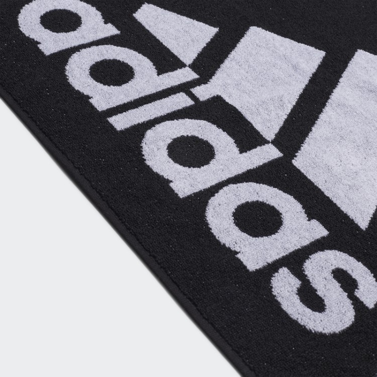 Toalha Adidas Preta Moda Pequena