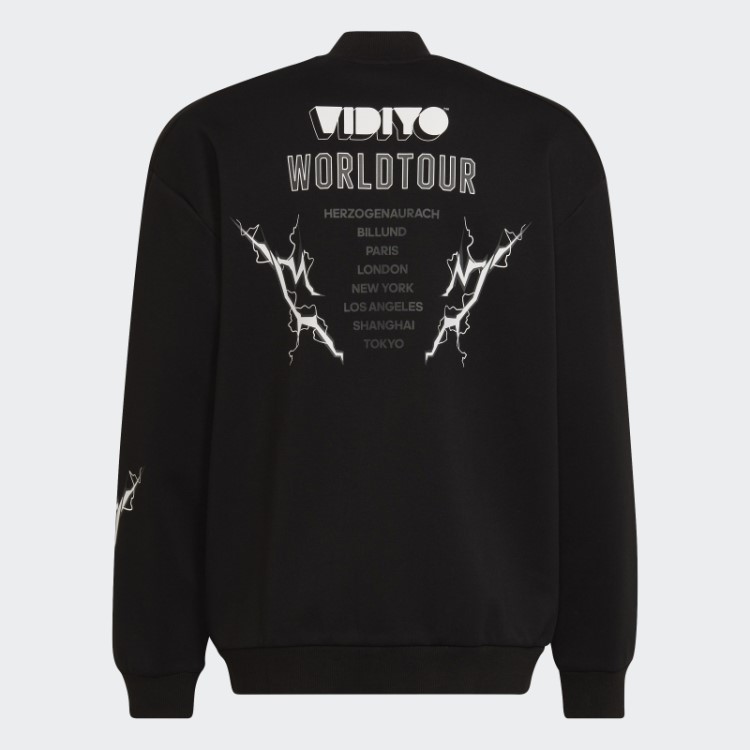 Jaqueta Bomber Preta Adidas X Lego Vidiyo