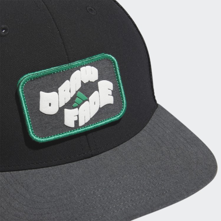 Boné Adidas Preto Dois Em Um Com Patch Removível