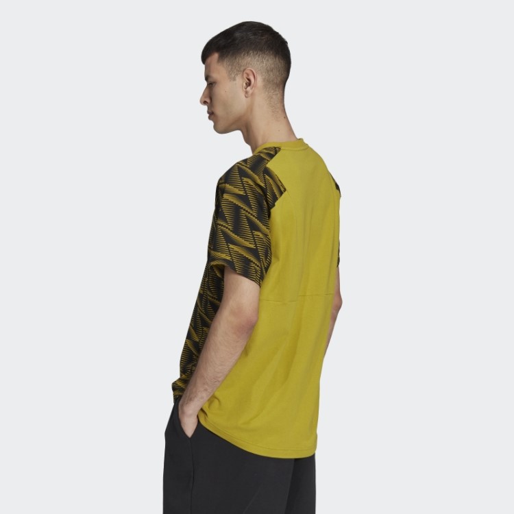 Adidas Designed For Gameday Travel Tee Olive