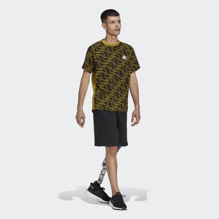 Adidas Designed For Gameday Travel Tee Olive