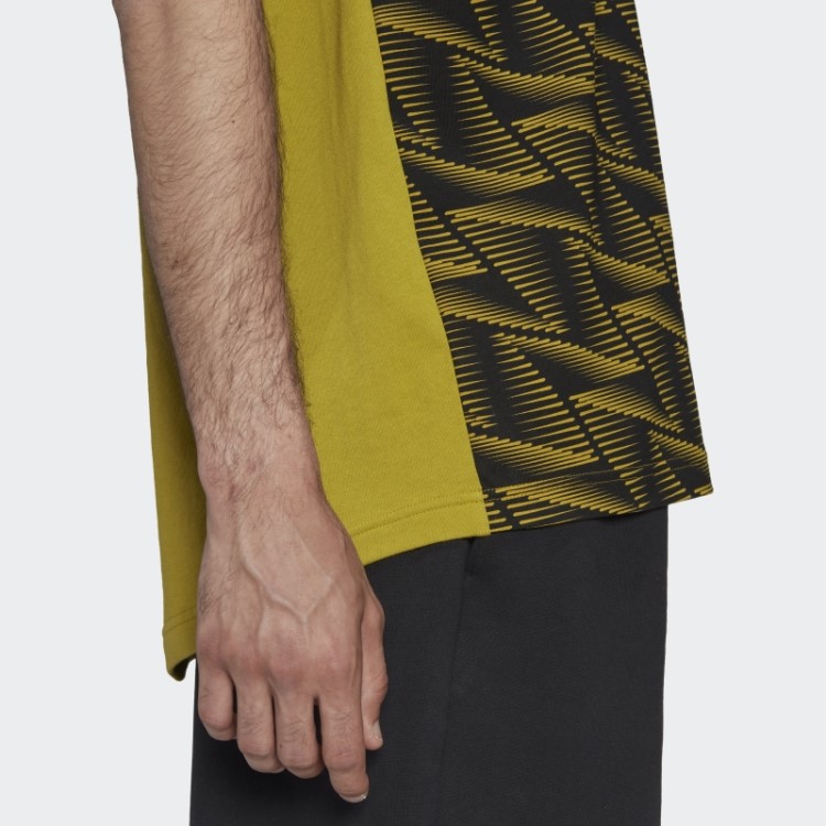 Adidas Designed For Gameday Travel Tee Olive