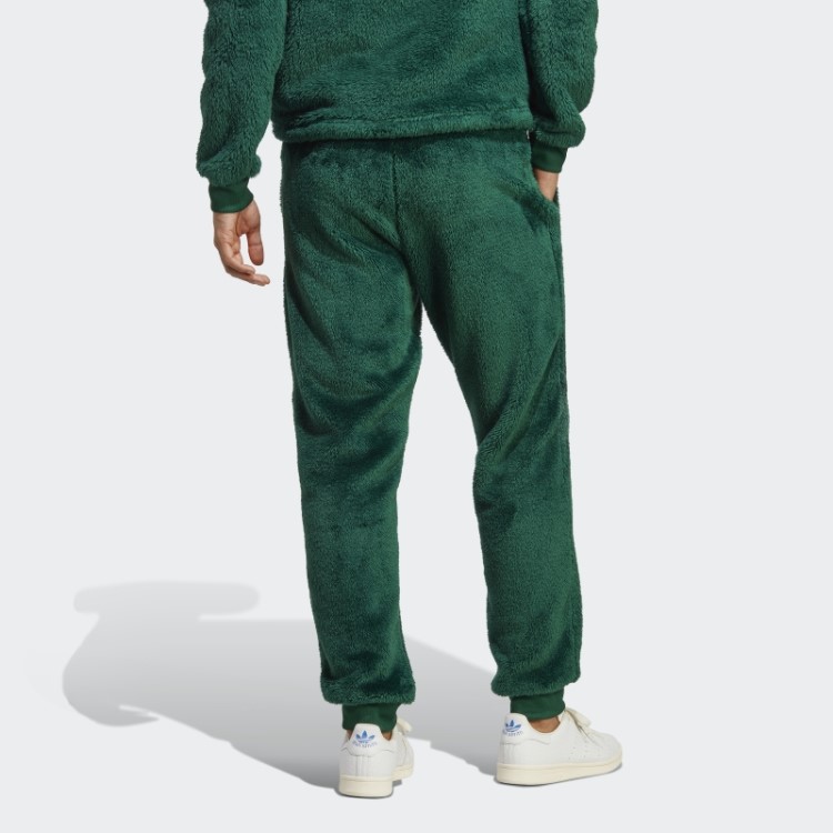 Adidas Essentials+ Calça De Moletom Fofinha Verde Escuro