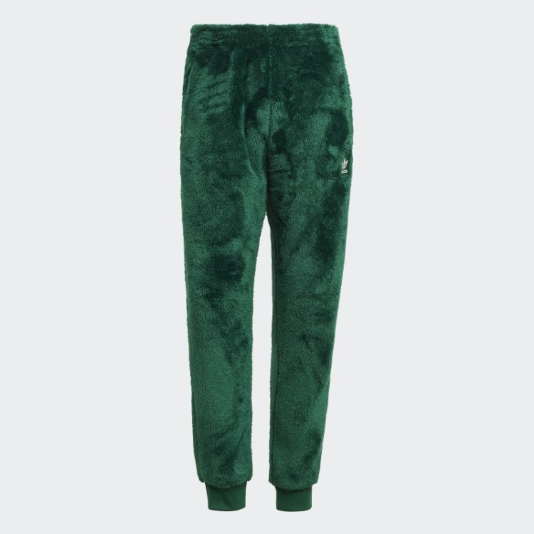Adidas Essentials+ Calça De Moletom Fofinha Verde Escuro