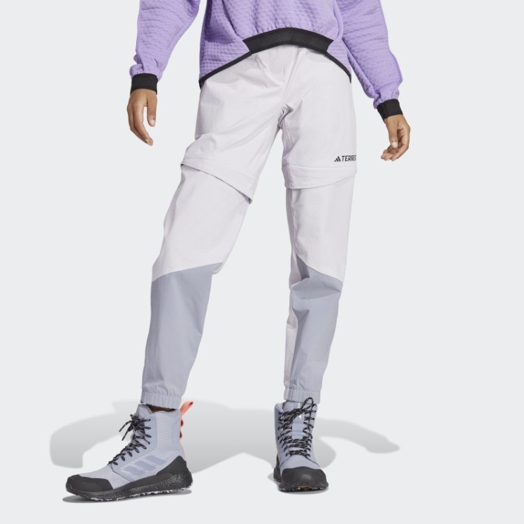Silver Dawn Adidas Terrex Utilitas Calça Esportiva Com Zíper