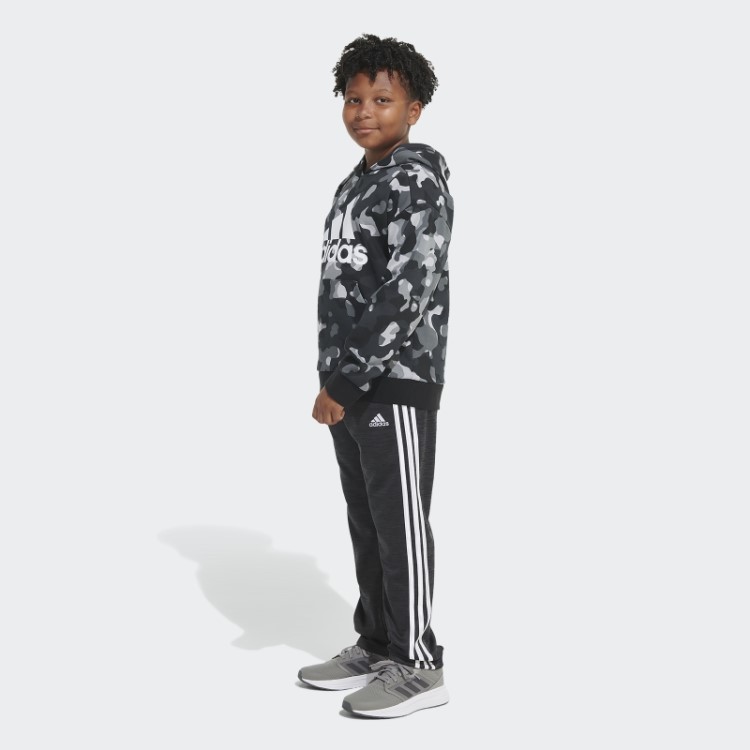 Moletom Adidas Camuflado Preto Com Capuz Allover (tamanho Estendido)