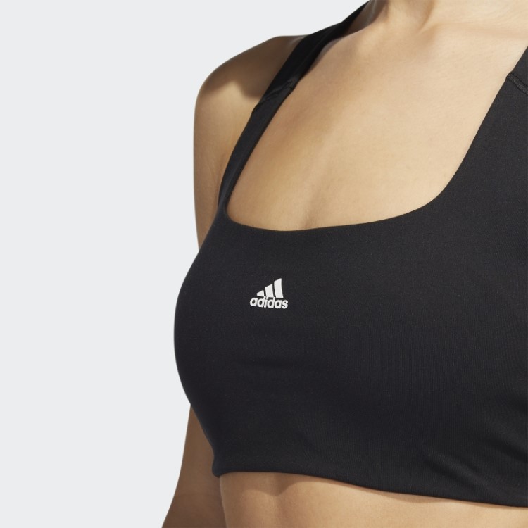 Sutiã De Treinamento De Suporte Médio Powerimpact Preto Adidas