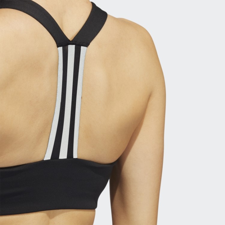 Sutiã De Treinamento De Suporte Médio Powerimpact Preto Adidas