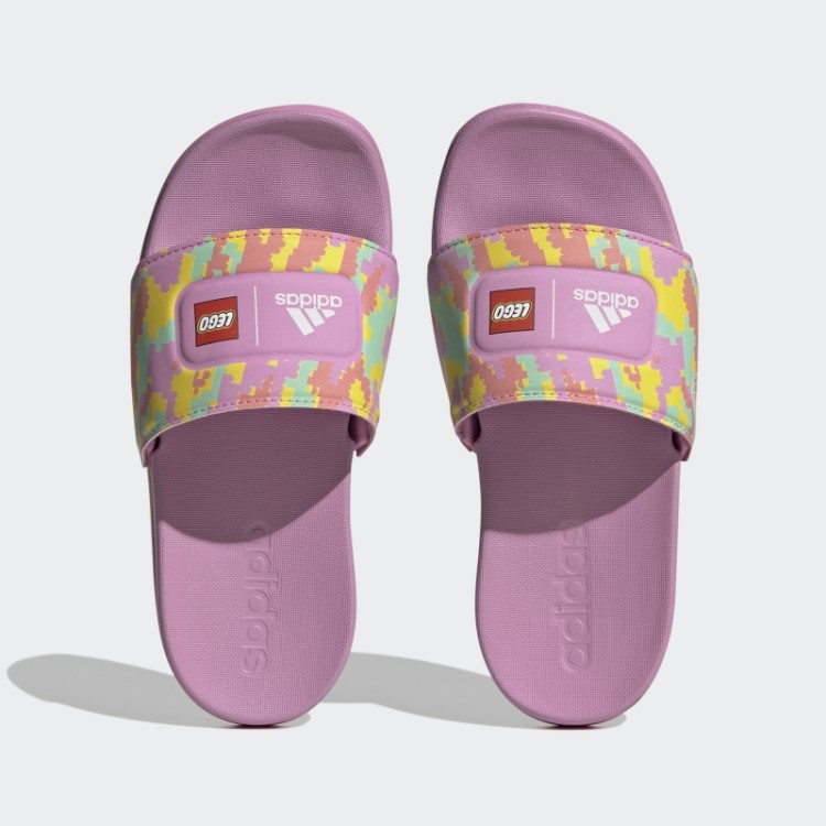 Adidas Adilette X Lego Slides Moda Orquídea