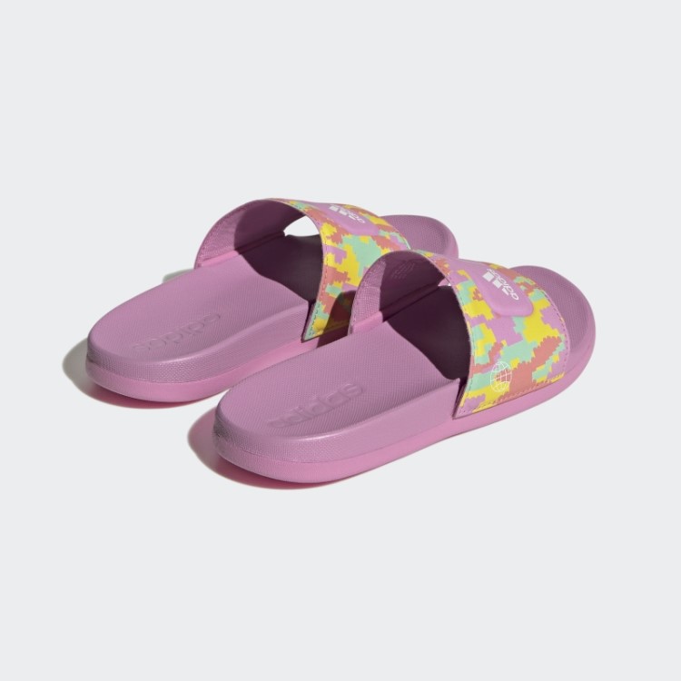 Adidas Adilette X Lego Slides Moda Orquídea