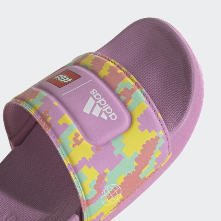 Adidas Adilette X Lego Slides Moda Orquídea
