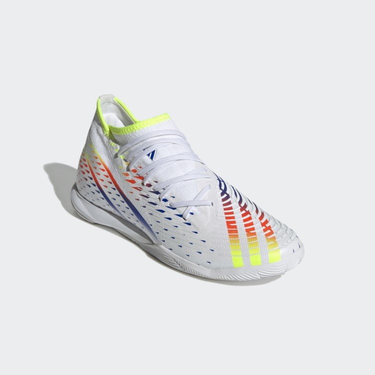 Azul Adidas Predador Edge.3 Moda Sapatos Indoor