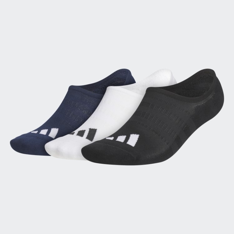 Meias Invisíveis 3 Pares Adidas Multicolor Fashion