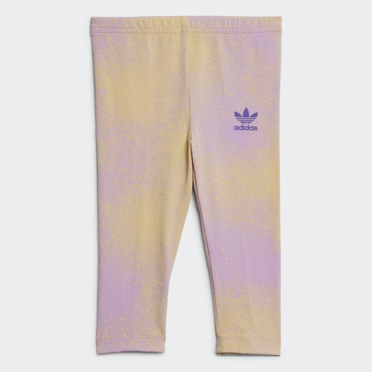 Conjunto De Tripulação Lilás Com Logotipo Gráfico Adidas