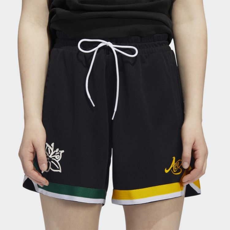 Bermuda Candace Parker Preta Adidas