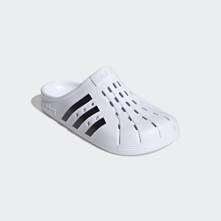 Tamancos Adilette Adidas Brancos