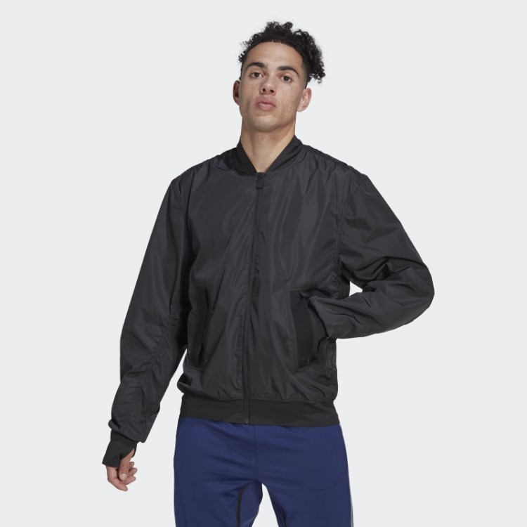 Jaqueta Bomber Preta Best Of Adidas Training Fashion