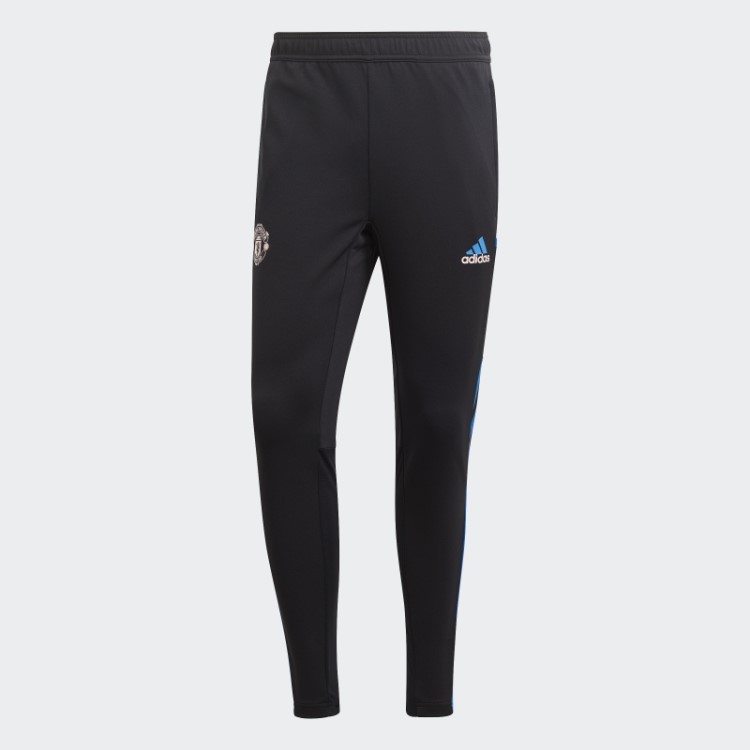 Adidas Manchester United Condivo 22 Calças De Treinamento De Treinamento Azul Brilhante Elegante