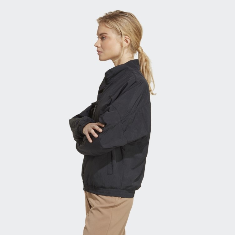 Jaqueta Preta Premium Essentials De Nylon Adidas
