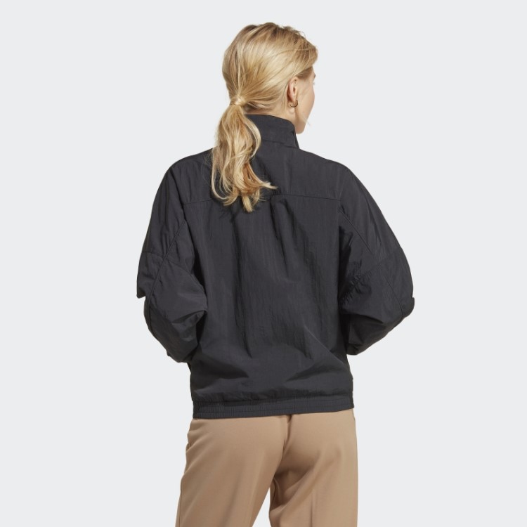 Jaqueta Preta Premium Essentials De Nylon Adidas