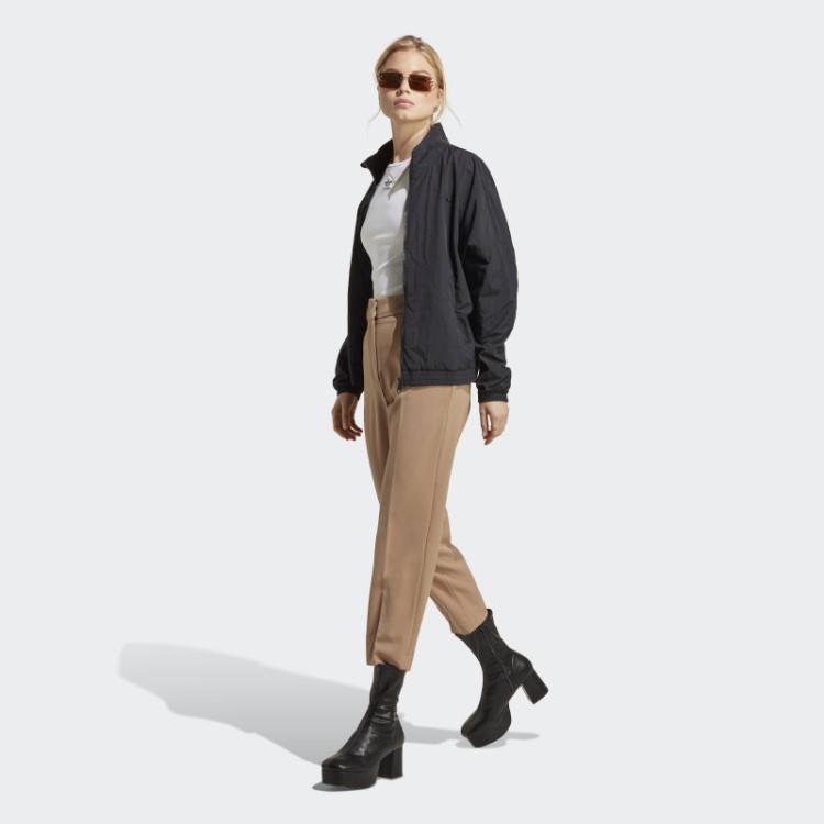Jaqueta Preta Premium Essentials De Nylon Adidas