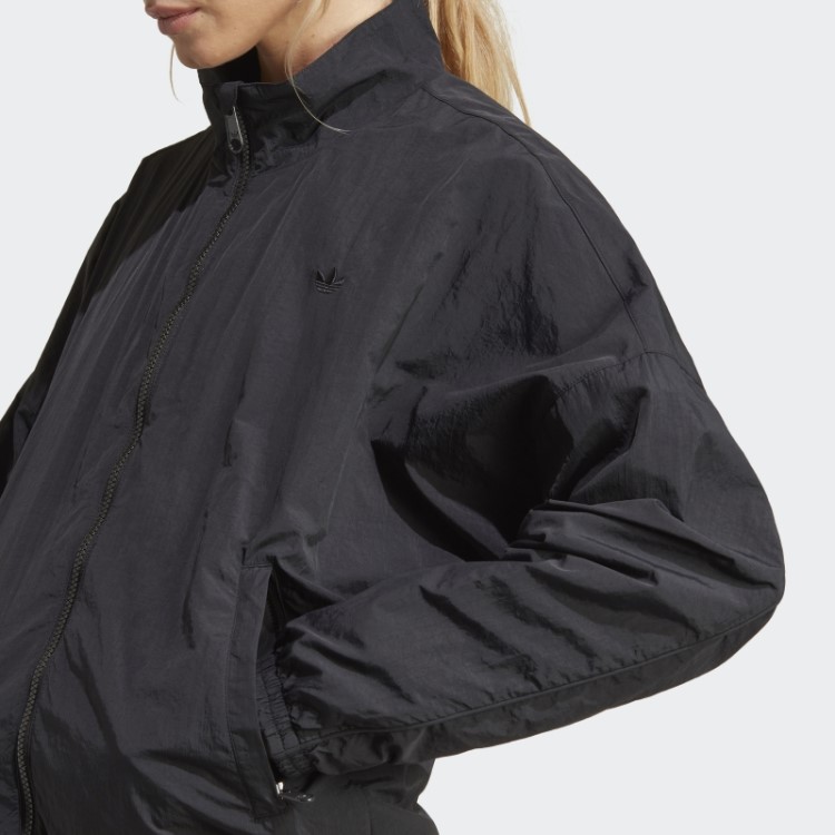 Jaqueta Preta Premium Essentials De Nylon Adidas