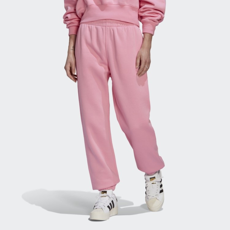 Calça Jogger De Lã Rosa Adidas Adicolor Essentials
