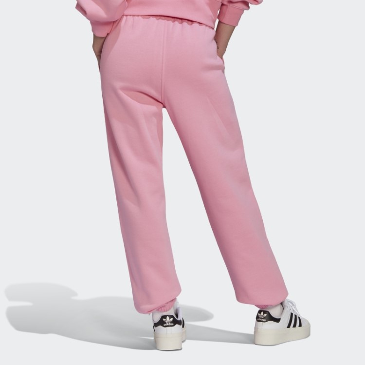 Calça Jogger De Lã Rosa Adidas Adicolor Essentials