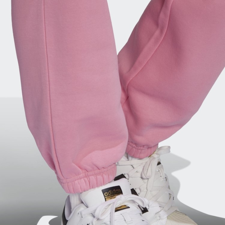 Calça Jogger De Lã Rosa Adidas Adicolor Essentials