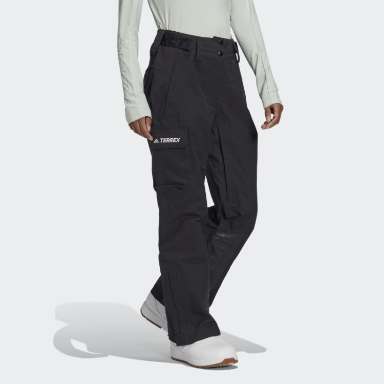 Calça De Neve De Nylon Pós-consumo Terrex De 3 Camadas Preta Adidas