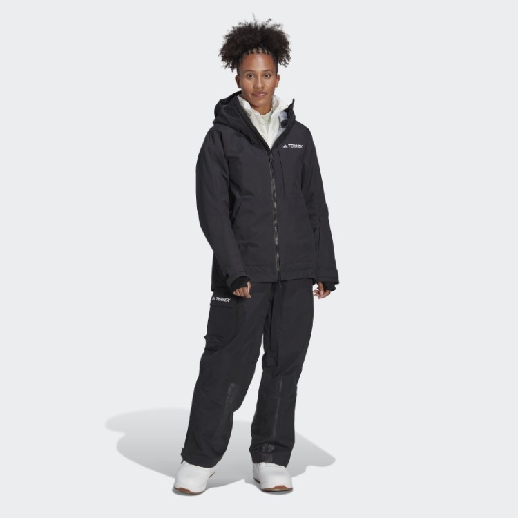 Calça De Neve De Nylon Pós-consumo Terrex De 3 Camadas Preta Adidas
