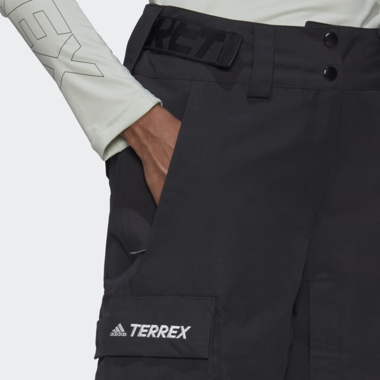 Calça De Neve De Nylon Pós-consumo Terrex De 3 Camadas Preta Adidas