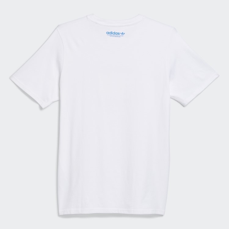 Camiseta Manga Curta Mettz World Peeps Branca Adidas