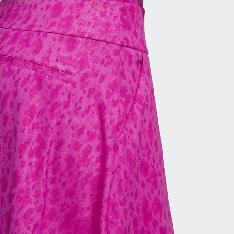 Saia De Golfe Fúcsia Adidas Estampada De 16 Polegadas