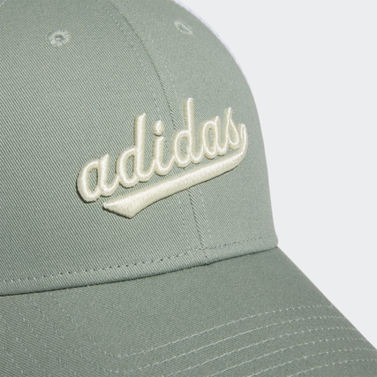 Chapéu De Caminhoneiro De Malha Adidas Prata
