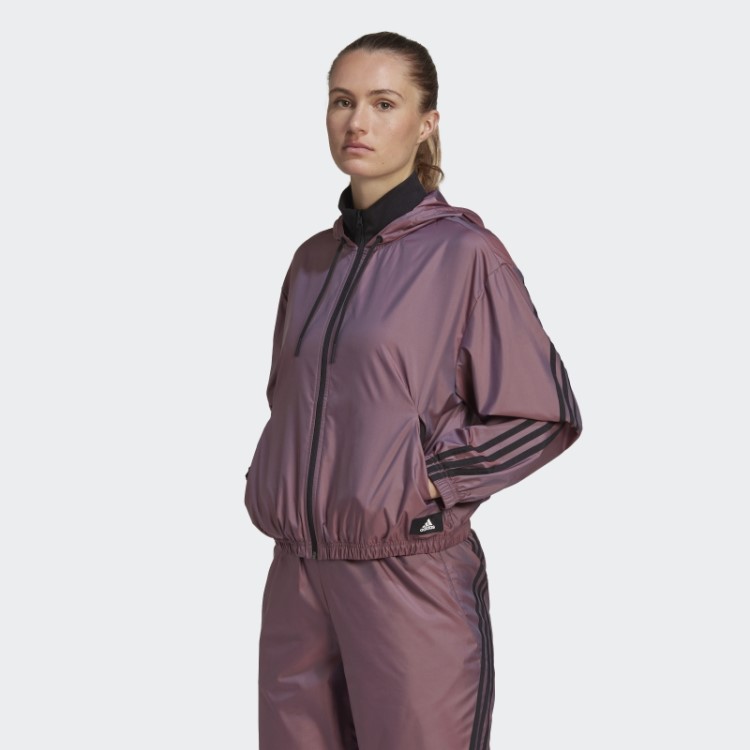Adidas Future Icons Jaqueta Tecida Vermelha