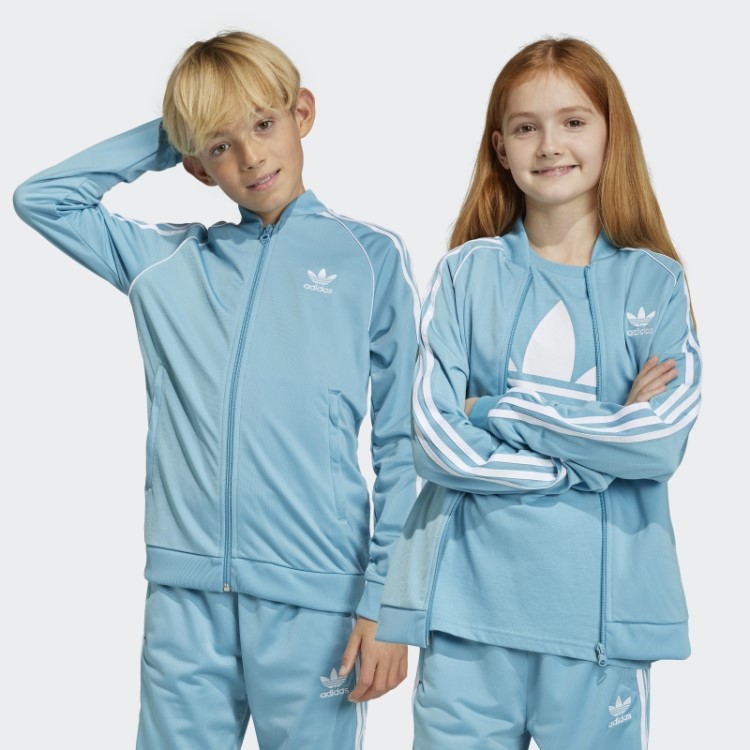 Jaqueta Azul Adidas Adicolor Sst