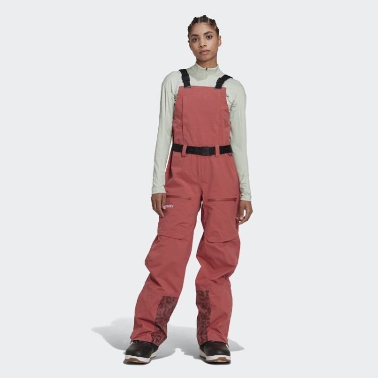 Calça De Neve Terrex 3layer Gore-tex Vermelho Adidas