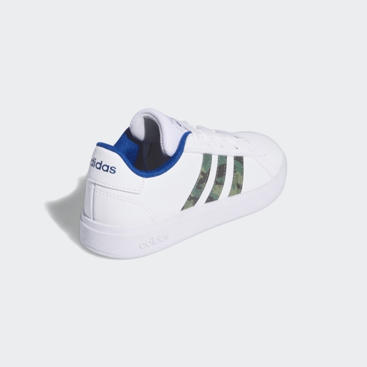 Grand Court Estilo De Vida Tênis De Renda Branco Adidas