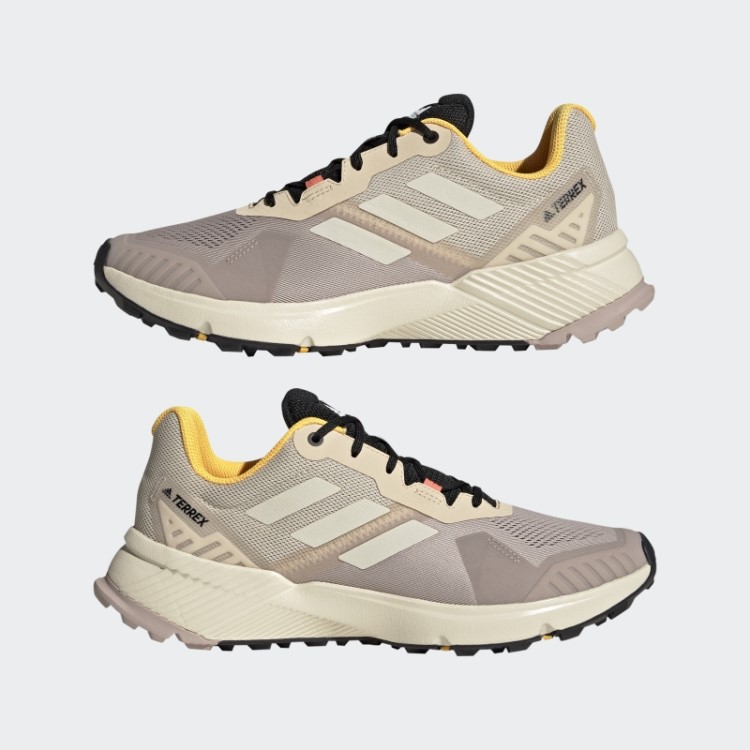 Tênis De Corrida Terrex Soulstride Taupe Adidas